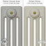 CI-RC-NEUTRAL-023 - Richmond Neutral 4 Column Victorian Cast Iron Radiator H660mm x W1146mm CI-RC-NEUTRAL-023 - Richmond Neutral 4 Column Victorian Cast Iron Radiator H660mm x W1146mm